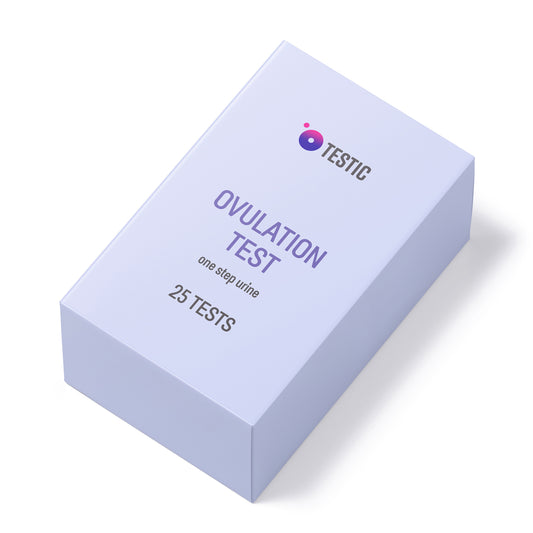 25 Ovulation LH test strips