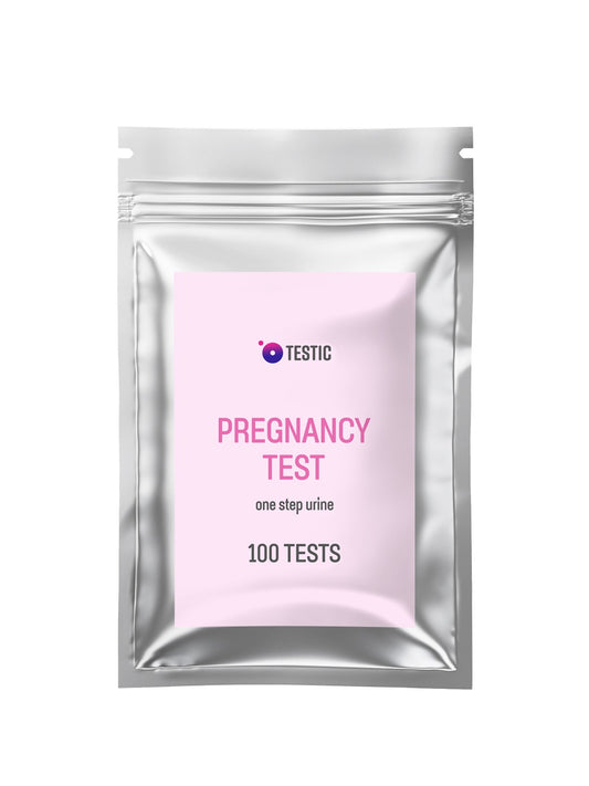 100 Pregnancy HCG Test Strips