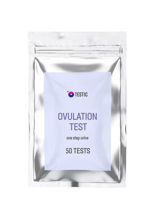 50 Ovulation LH test strips