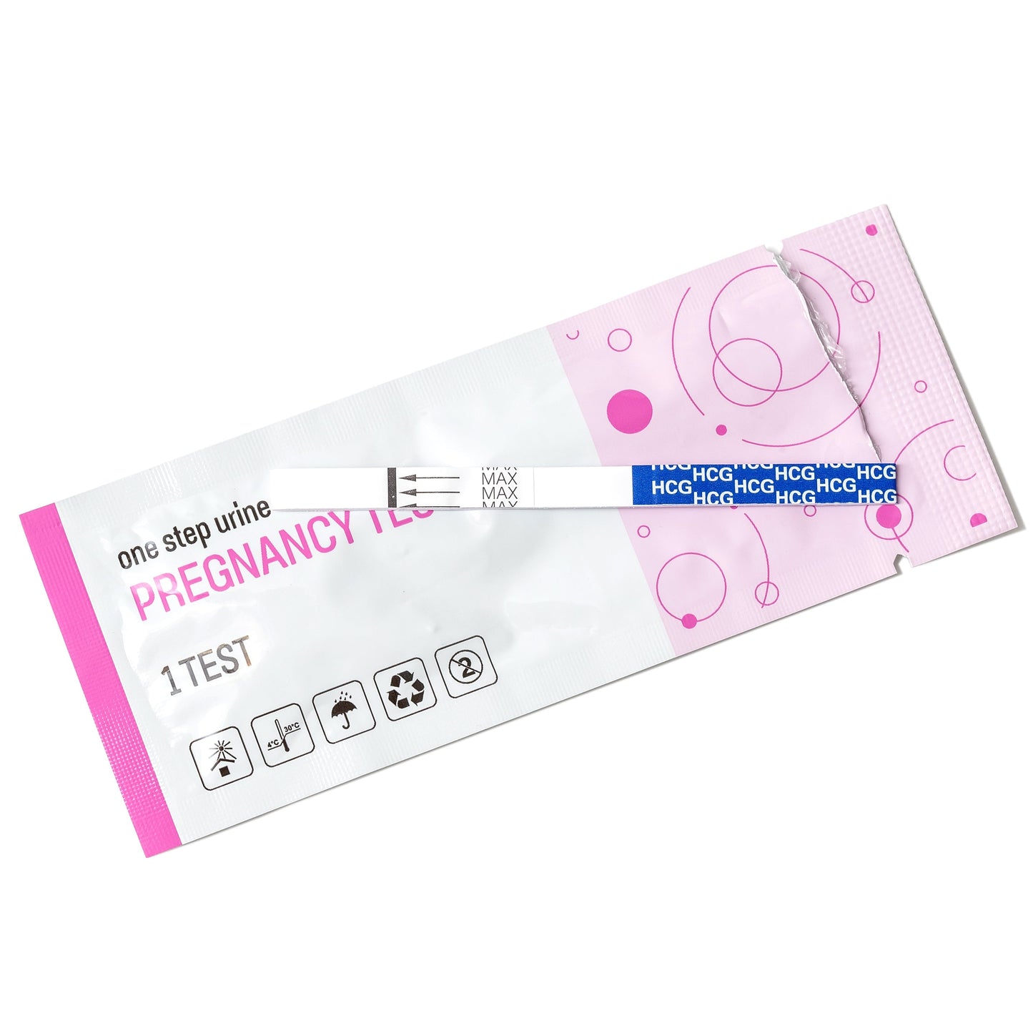 100 Ovulation LH & 25 Pregnancy HCG Urine Test Strips