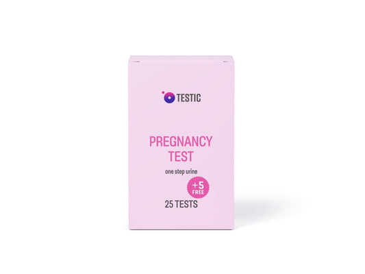 25 Pregnancy HCG Test Strips + 5 Free