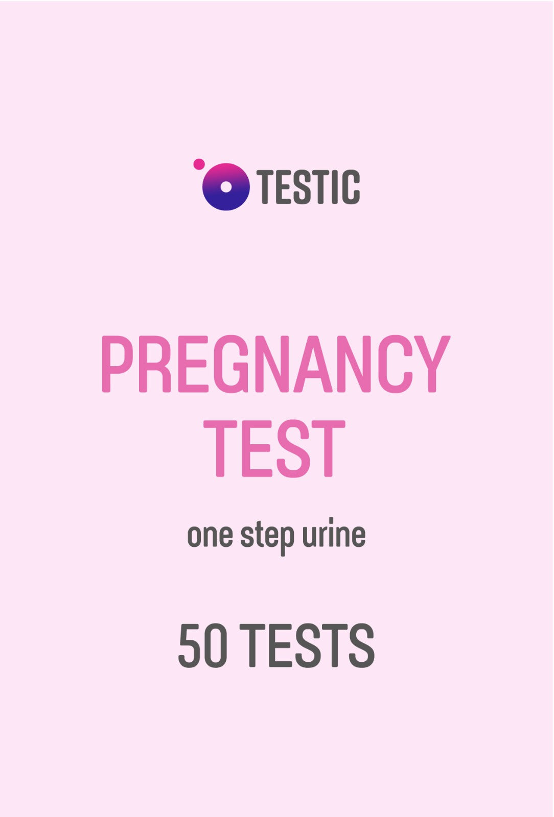 50 Pregnancy HCG Test Strips